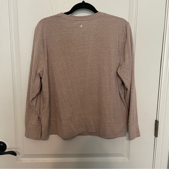 Ideology Women's Long Sleeve Tee - Light Brown - Picture 4 of 5